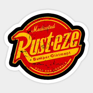 rust eze Sticker